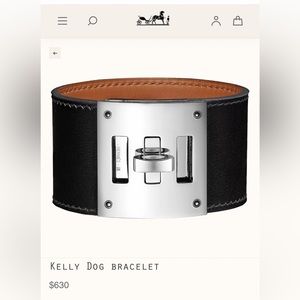 Hermes Kelly Dog Bracelet